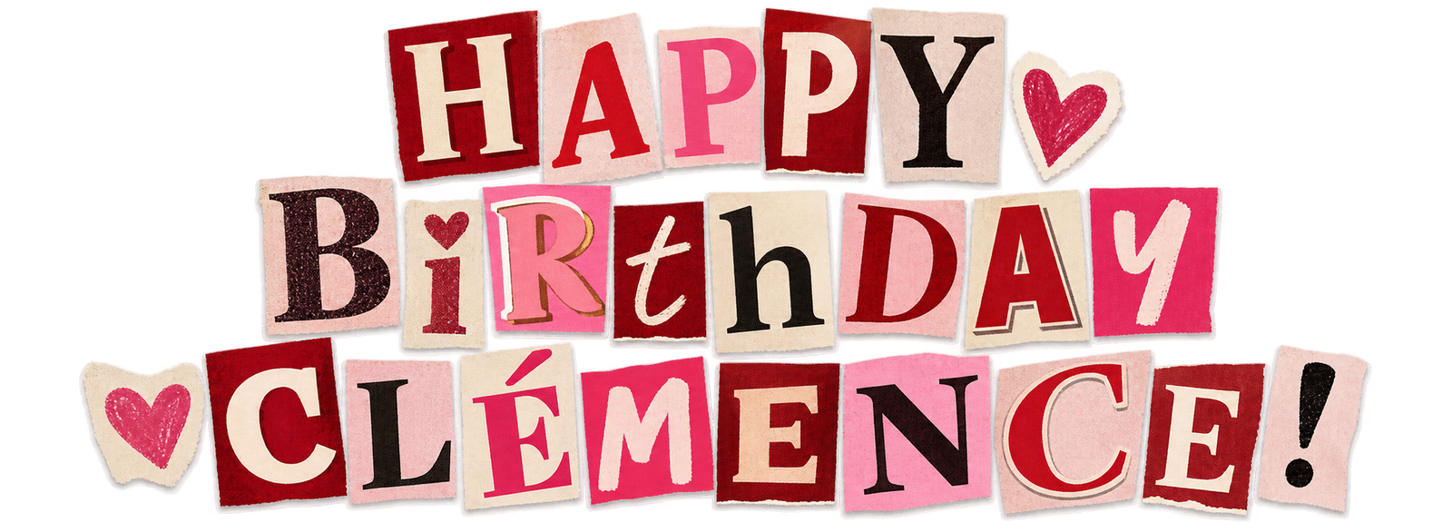 Happy Birthday Clémence